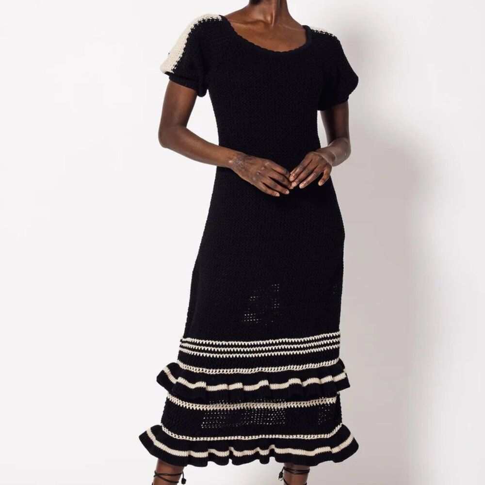 Cleobella Louisa Crochet Sweater Dress S